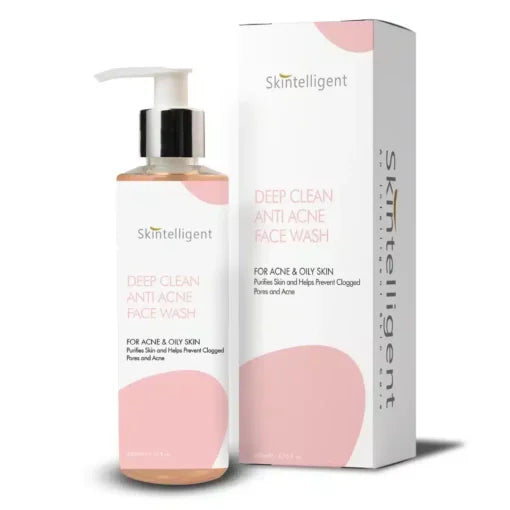 SKINTELLIGENT ACNE  FACEWASH