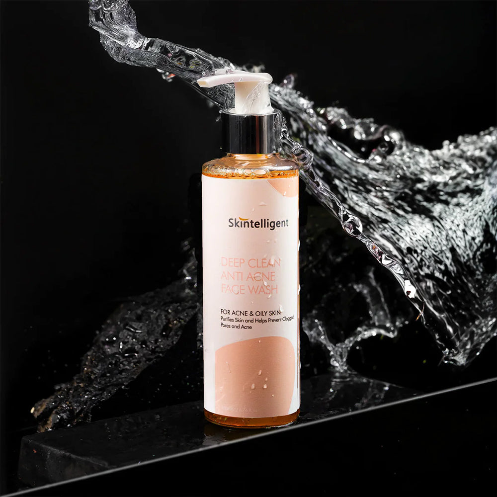 SKINTELLIGENT ACNE  FACEWASH