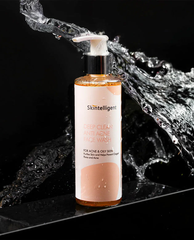 SKINTELLIGENT ACNE  FACEWASH