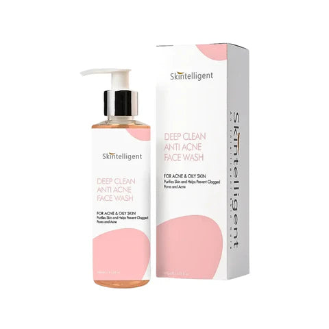 SKINTELLIGENT ACNE  FACEWASH